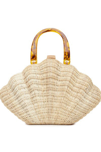 POOLSIDE BAGS THE COQUILLE IN NATURAL