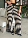 GAELLE POINTELLE KNIT PANT