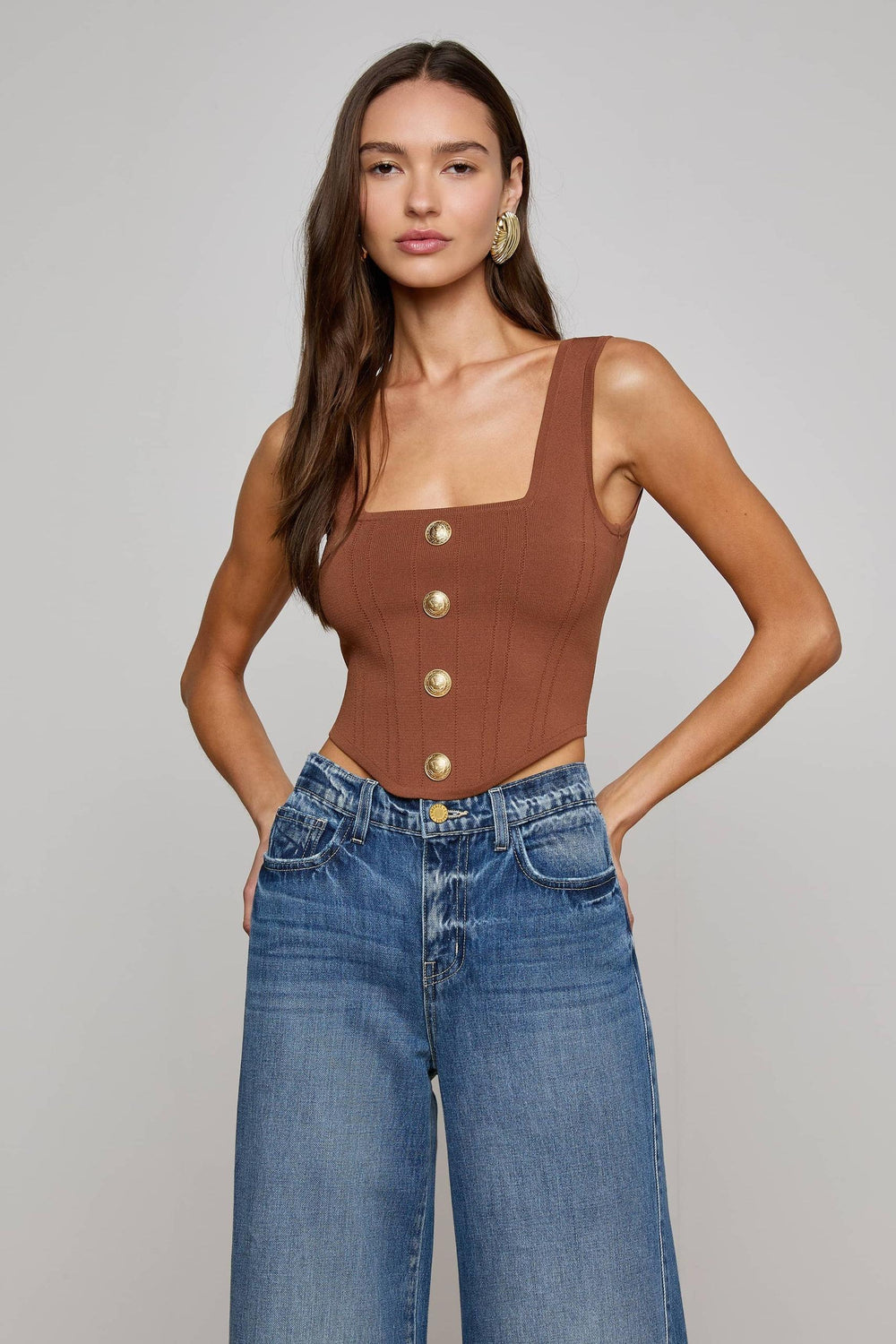 SAGA SQUARE NECK CORSET