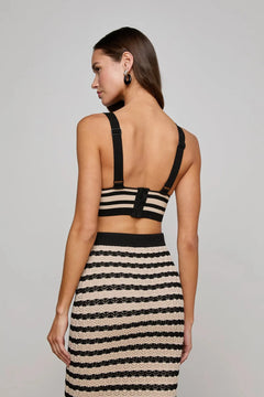 REVERIE POINTELLE KNIT BRA