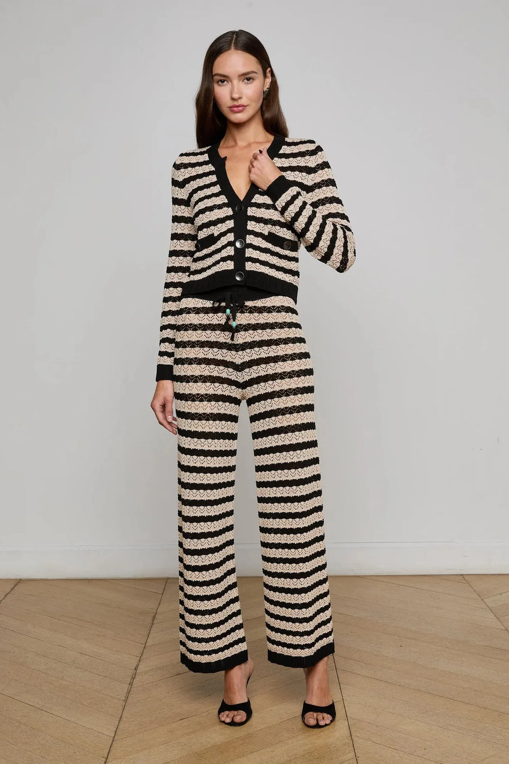 ORLA POINTELLE KNIT CARDIGAN