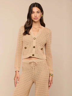 ORLA POINTELLE KNIT CARDIGAN
