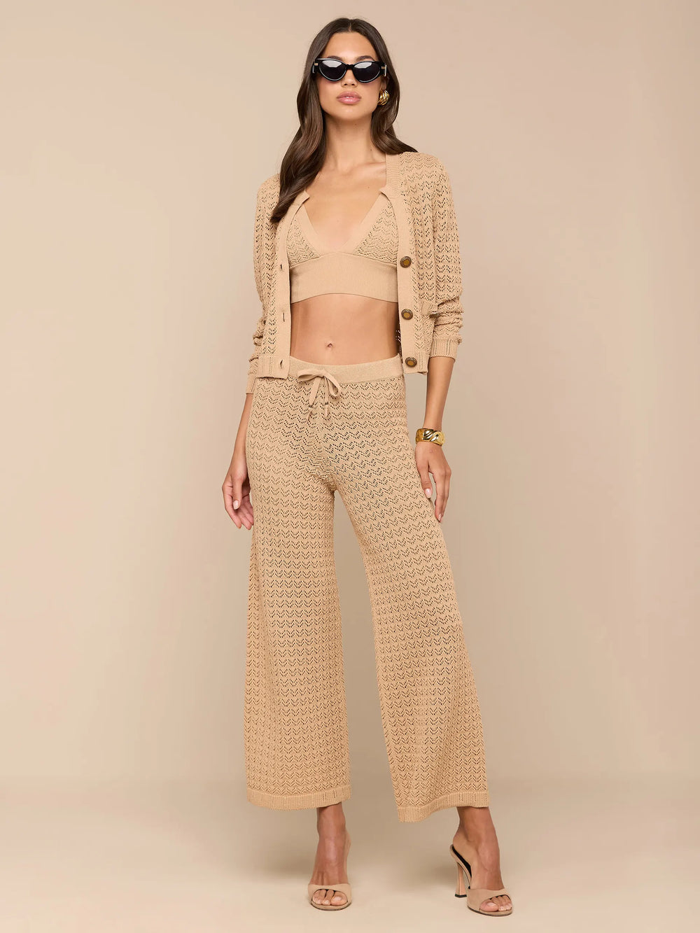 ORLA POINTELLE KNIT CARDIGAN