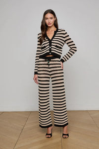 GAELLE POINTELLE KNIT PANT