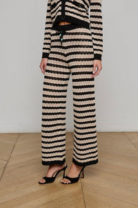 GAELLE POINTELLE KNIT PANT