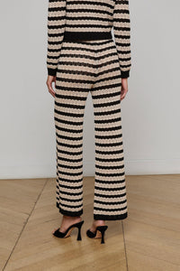 GAELLE POINTELLE KNIT PANT