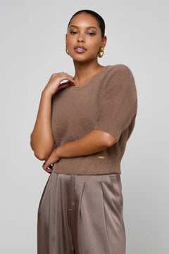 GUINEVERE CROPPED PULLOVER