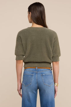 GUINEVERE SHORT SLEEVE CROP CREW