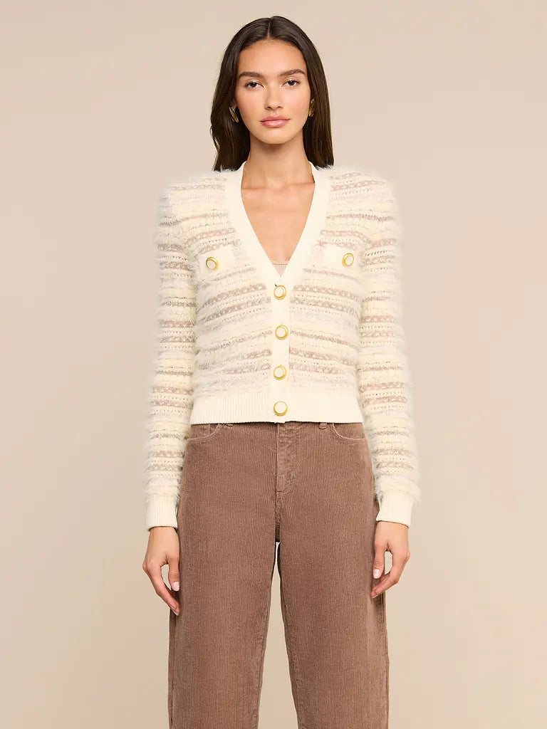 ARIADNE MIXED STITCH CARDIGAN