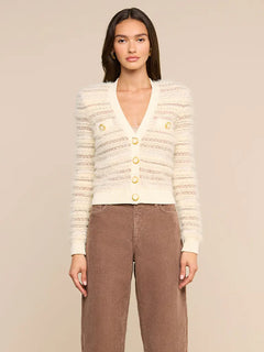 ARIADNE MIXED STITCH CARDIGAN