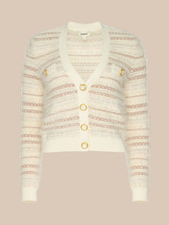 ARIADNE MIXED STITCH CARDIGAN