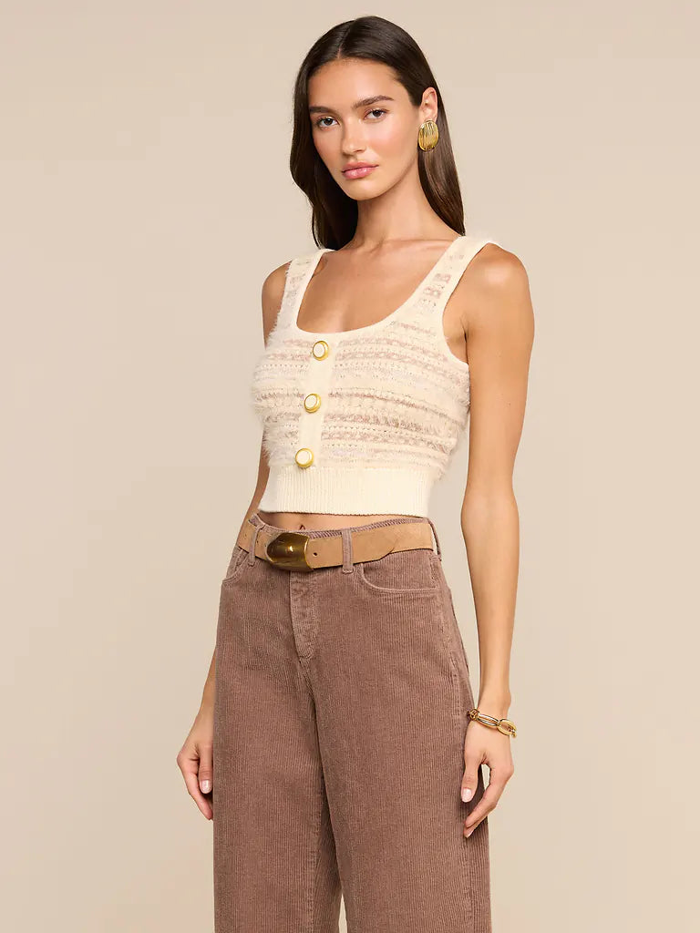 GALENE MIXED STITCH TANK