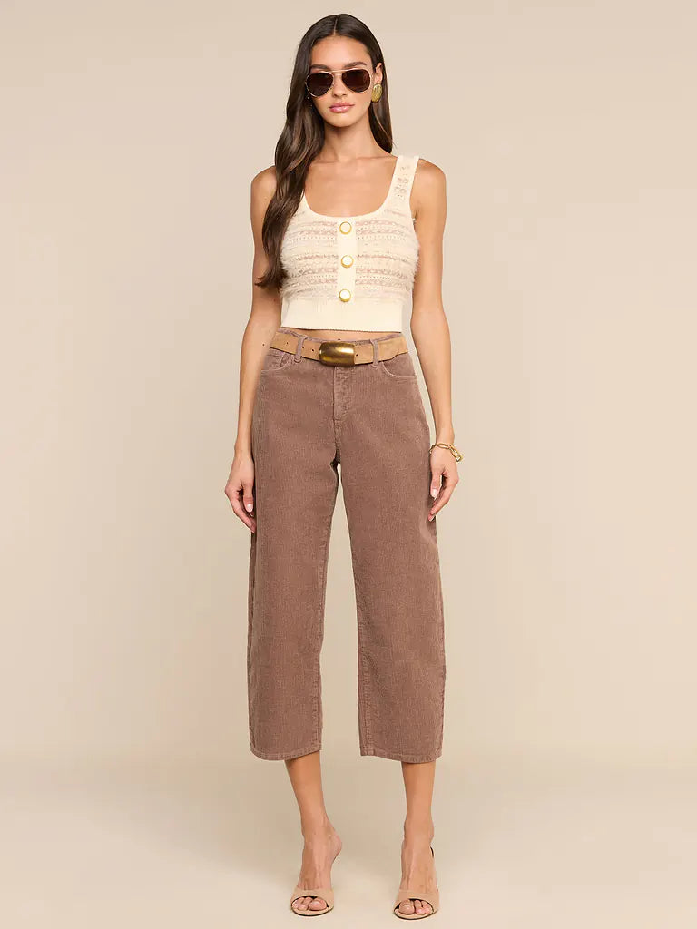 GALENE MIXED STITCH TANK