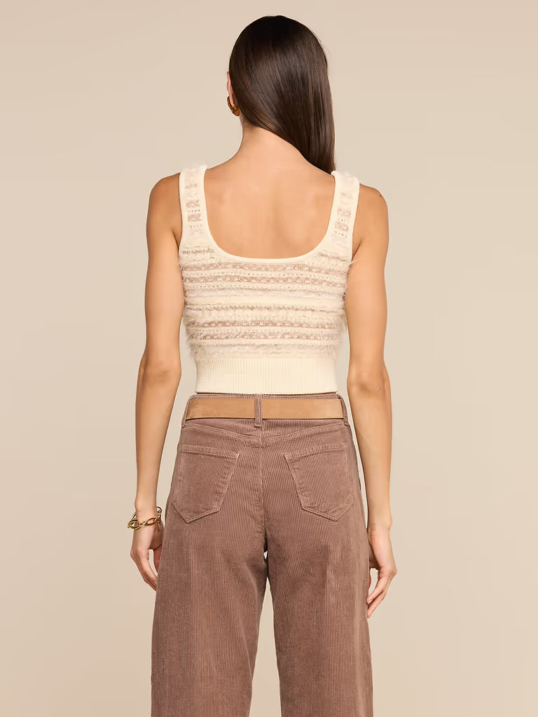 GALENE MIXED STITCH TANK
