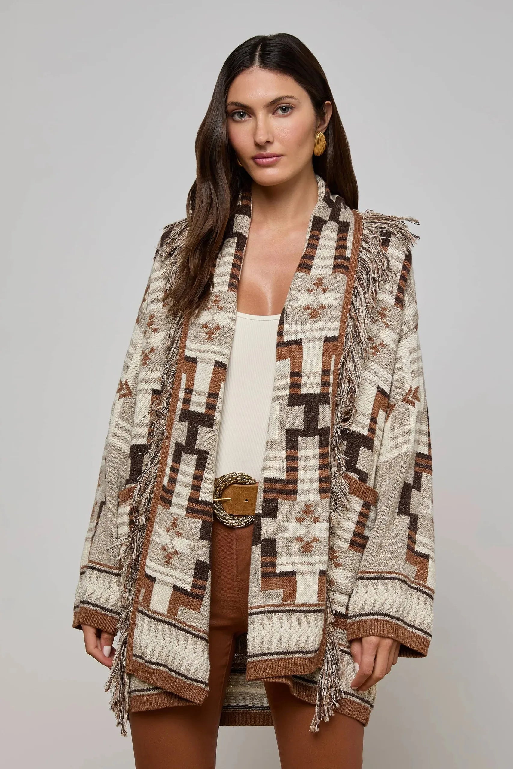 JAIR FRINGE CARDIGAN
