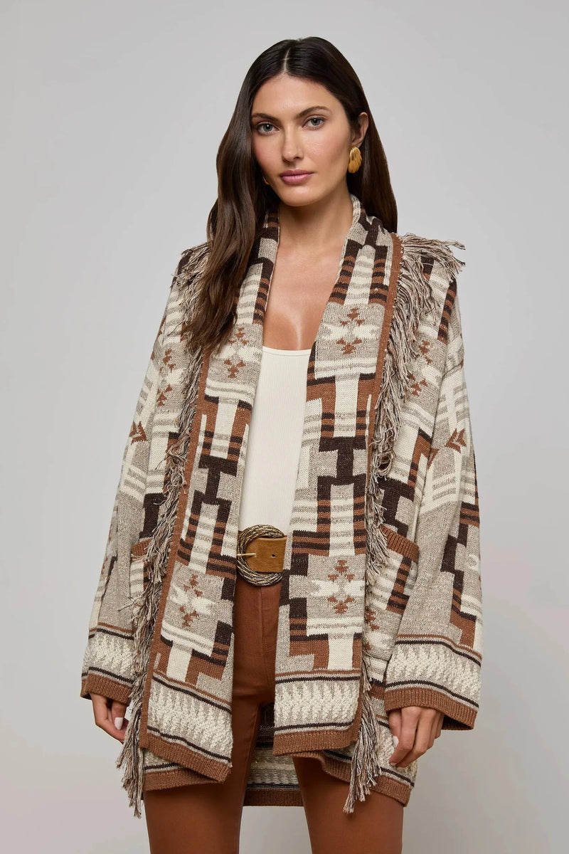 JAIR FRINGE CARDIGAN
