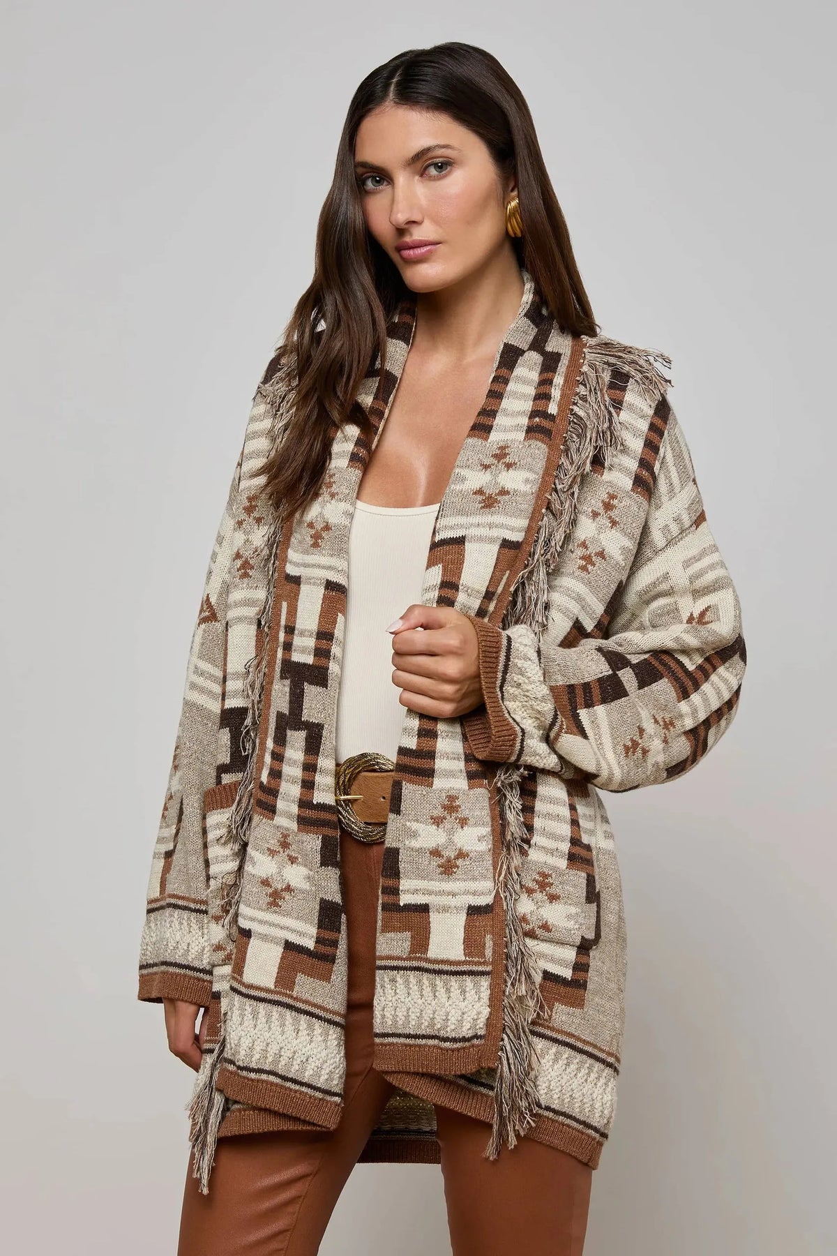 JAIR FRINGE CARDIGAN