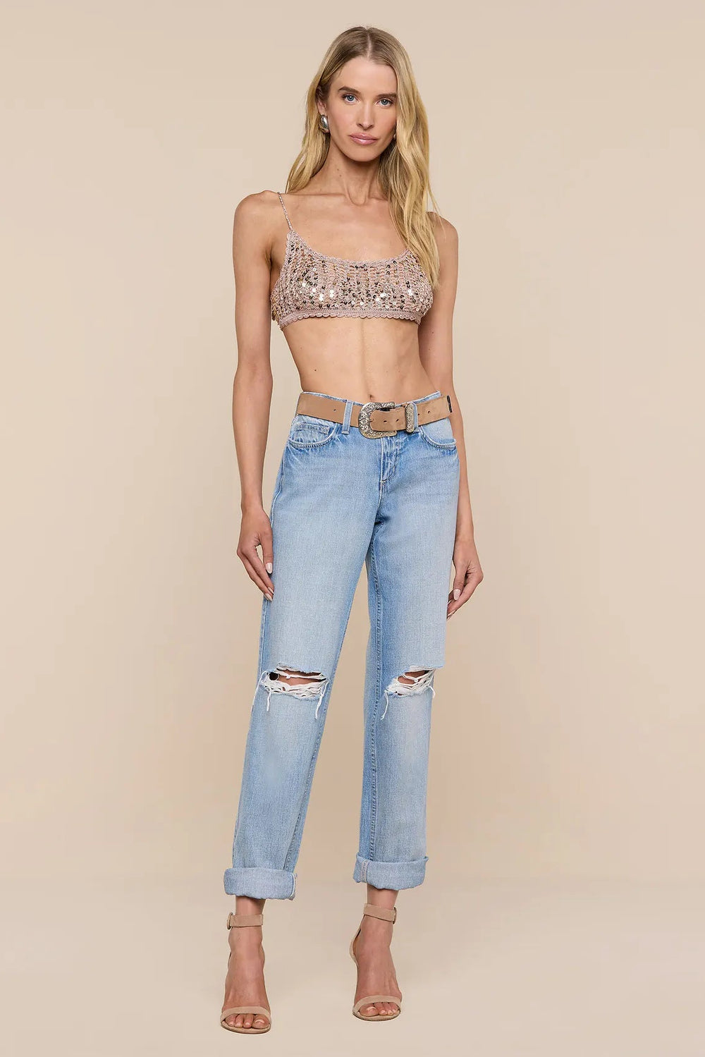 TALINE HAND CROCHET BRALETTE