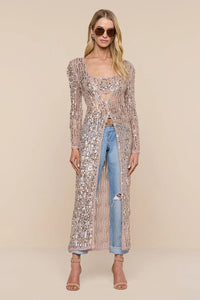 SANYA HAND CROCHET BUTTON FRONT DRESS
