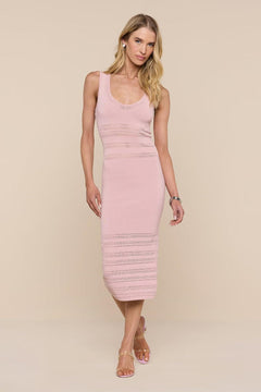 TAREN KNIT MIDI DRESS