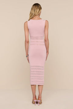 TAREN KNIT MIDI DRESS