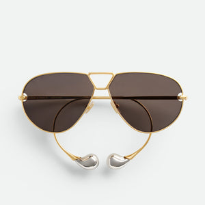 DROP AVIATOR SUNGLASSES BV1437S
