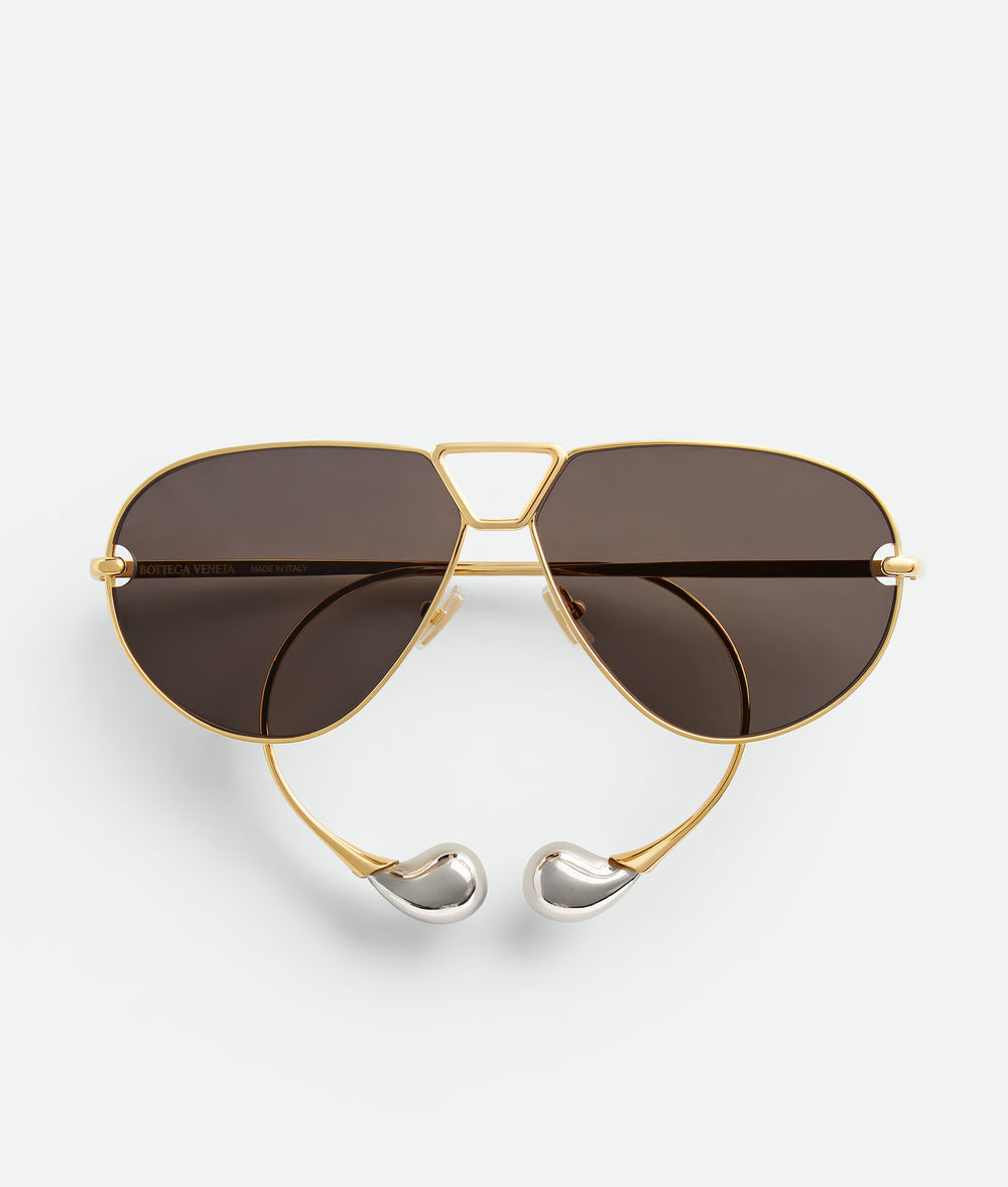 DROP AVIATOR SUNGLASSES BV1437S