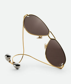 DROP AVIATOR SUNGLASSES BV1437S