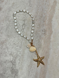 PEARL STARFISH PENDANT NECKLACE