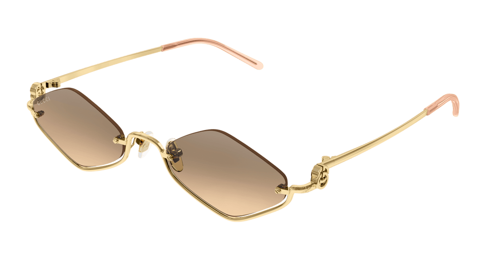 GEOMETRIC DIAMOND FRAME SEMI RIMLESS GG1604S