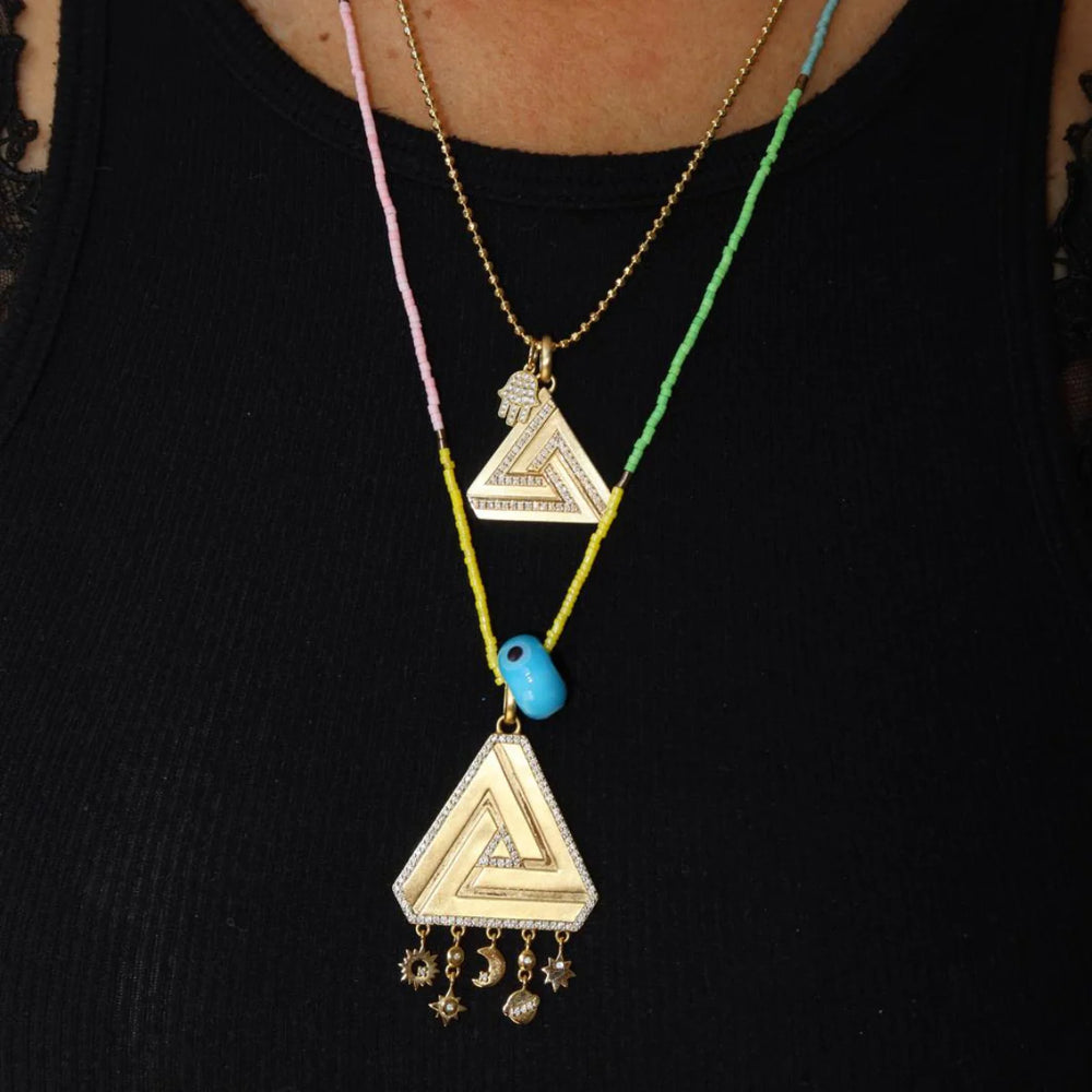 SMALL SERIES 1 ABRACADABRA TRIANGLE (WITH DIAMONDS)