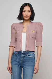 DELILAH CROPPED CARDIGAN