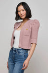 DELILAH CROPPED CARDIGAN