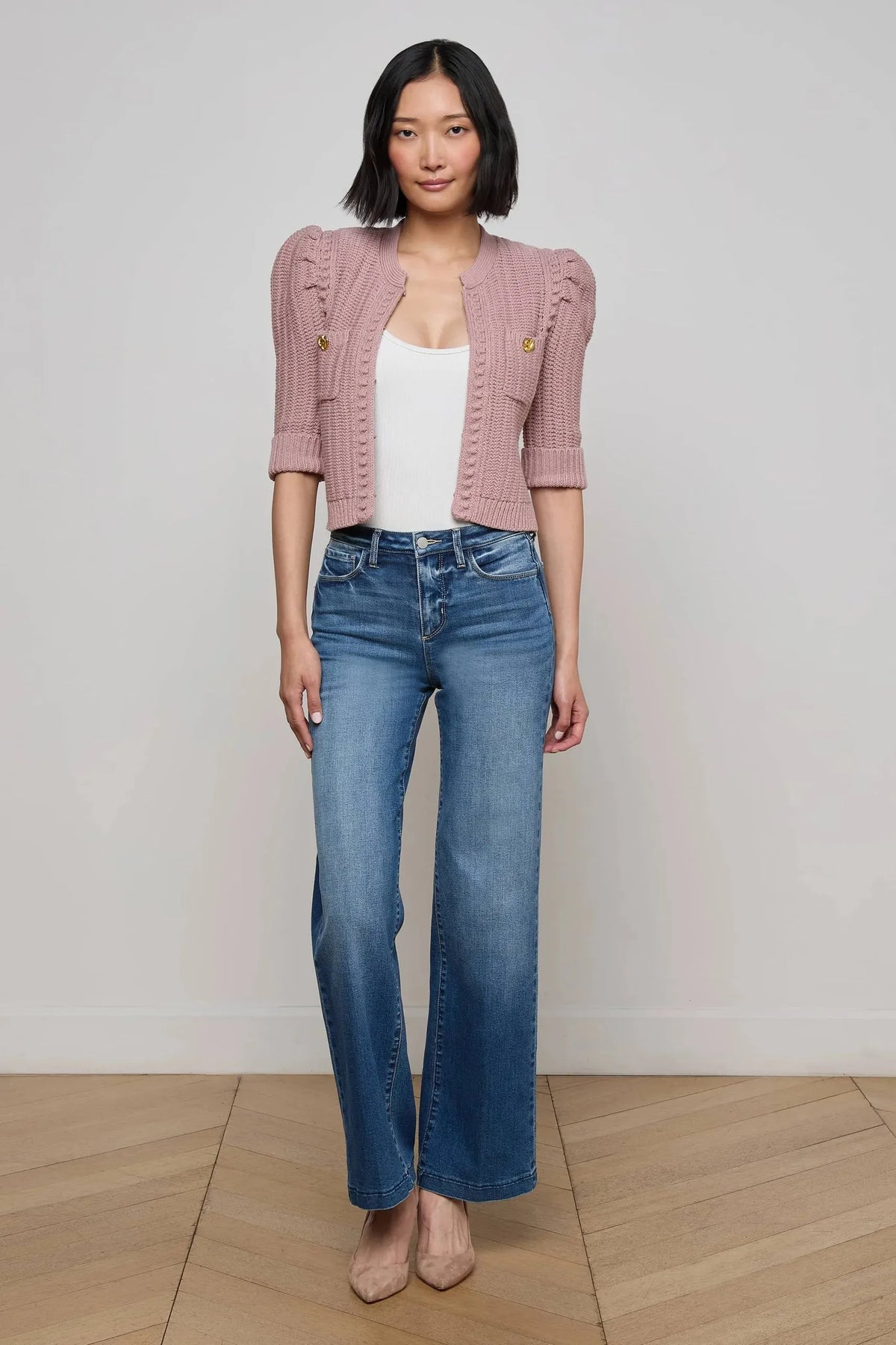 DELILAH CROPPED CARDIGAN