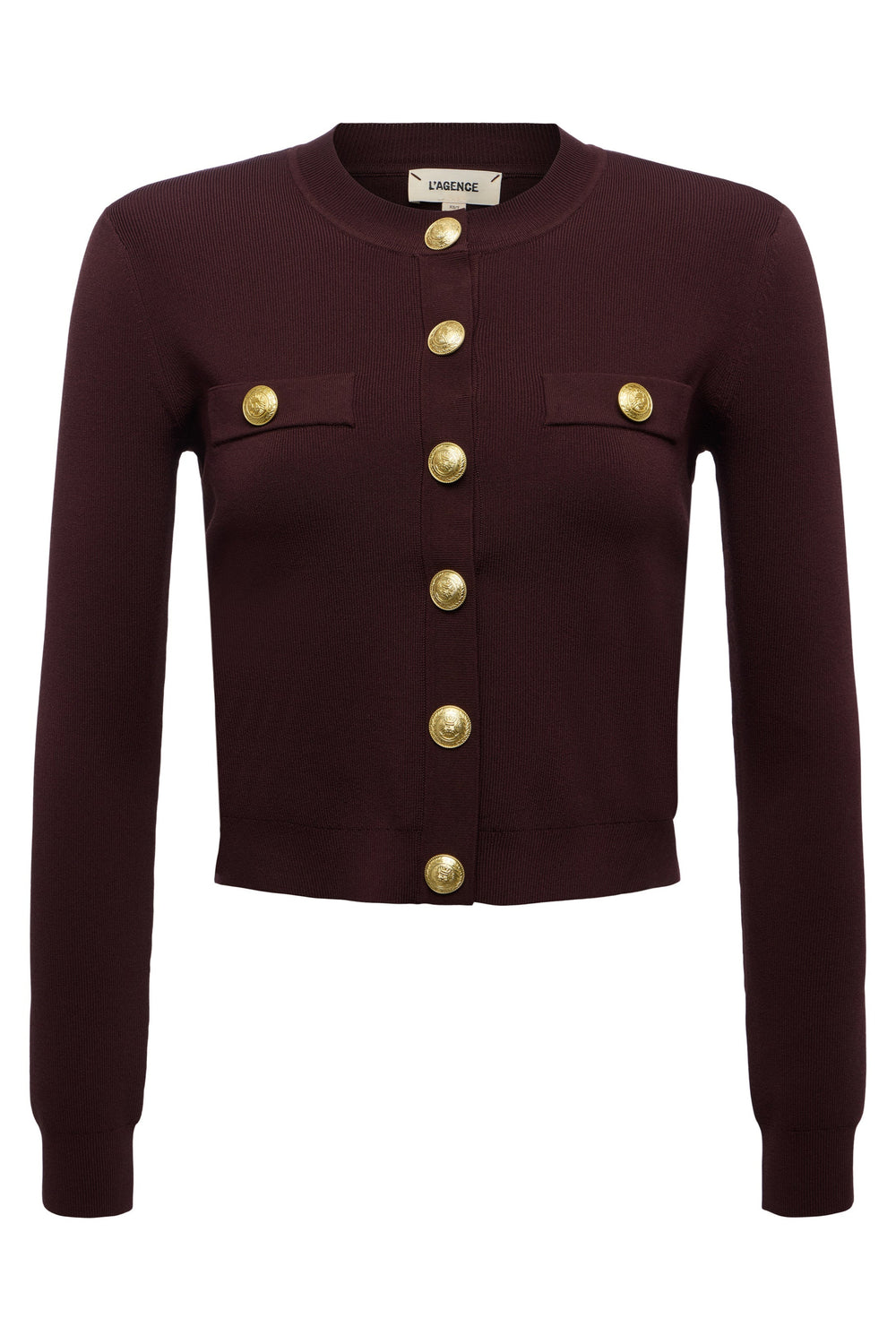 TOULOUSE CROP CREW NECK CARDIGAN