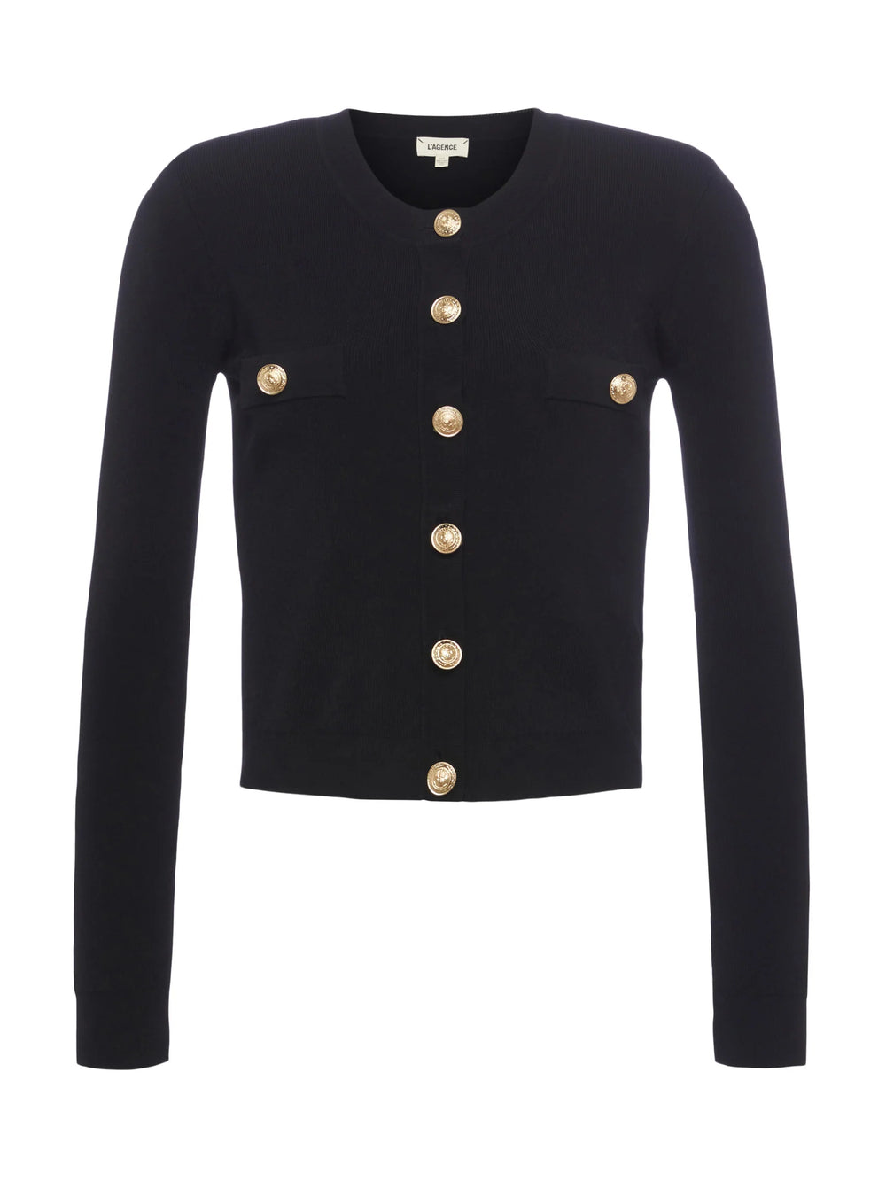 TOULOUSE CROP CREW NECK CARDIGAN