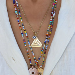 SMALL SERIES 1 ABRACADABRA TRIANGLE (WITH DIAMONDS)