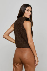 BELLINI CABLE TURTLENECK TANK