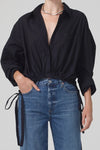 CITIZENS OF HUMANITY ALEXANDRA TOP IN BLACK