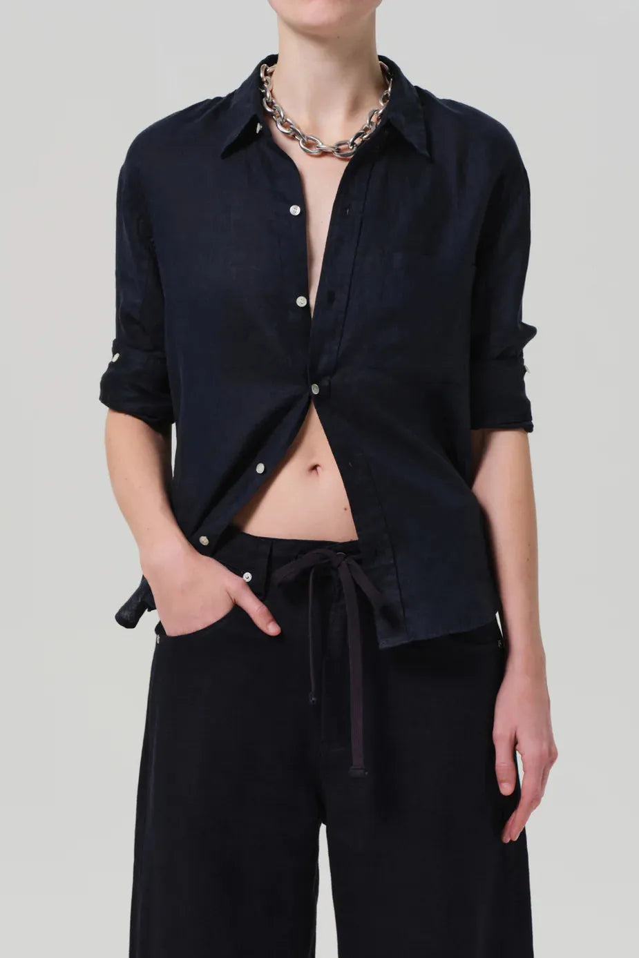 KAYLA SHRUNKEN SHIRT