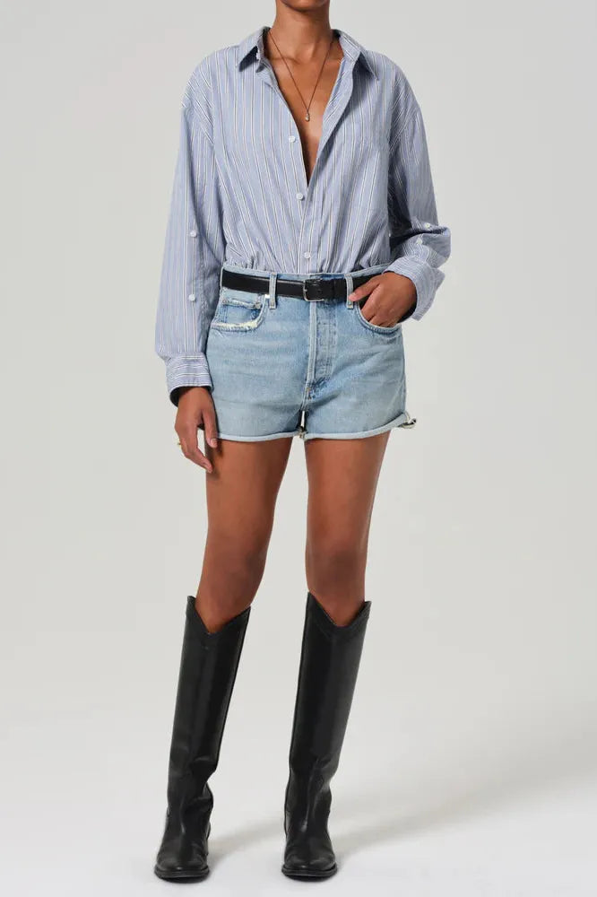 CITIZENS OF HUMANITY MARLOW DENIM SHORT IN LIBERTINE