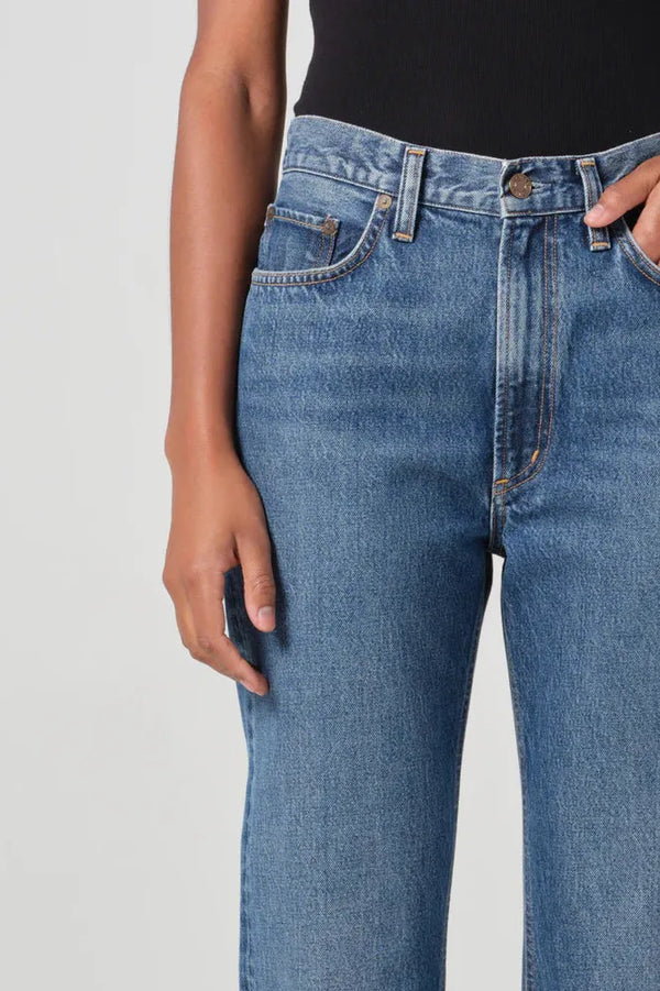 LEENA RAW HEM JEAN