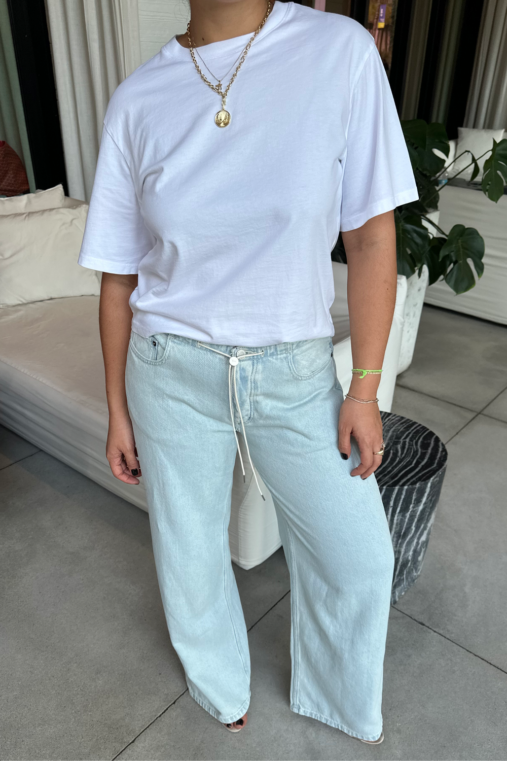 SULMA DROP SHOULDER TEE