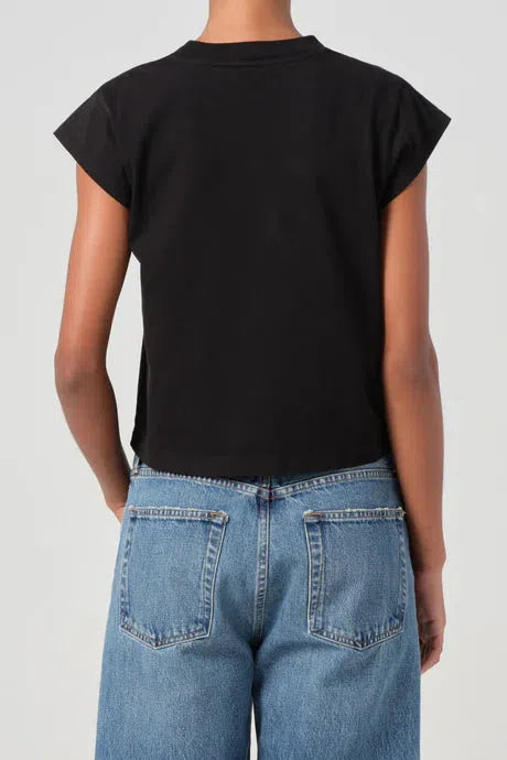 BRYCE CAP SLEEVE TEE