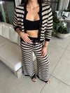 GAELLE POINTELLE KNIT PANT