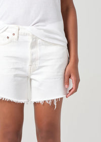 AGOLDE PARKER LONG SHORT IN PANACOTTA