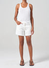 AGOLDE PARKER LONG SHORT IN PANACOTTA