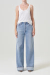 AGOLDE DAME HIGH RISE WIDE LEG JEAN IN SHOWDOWN