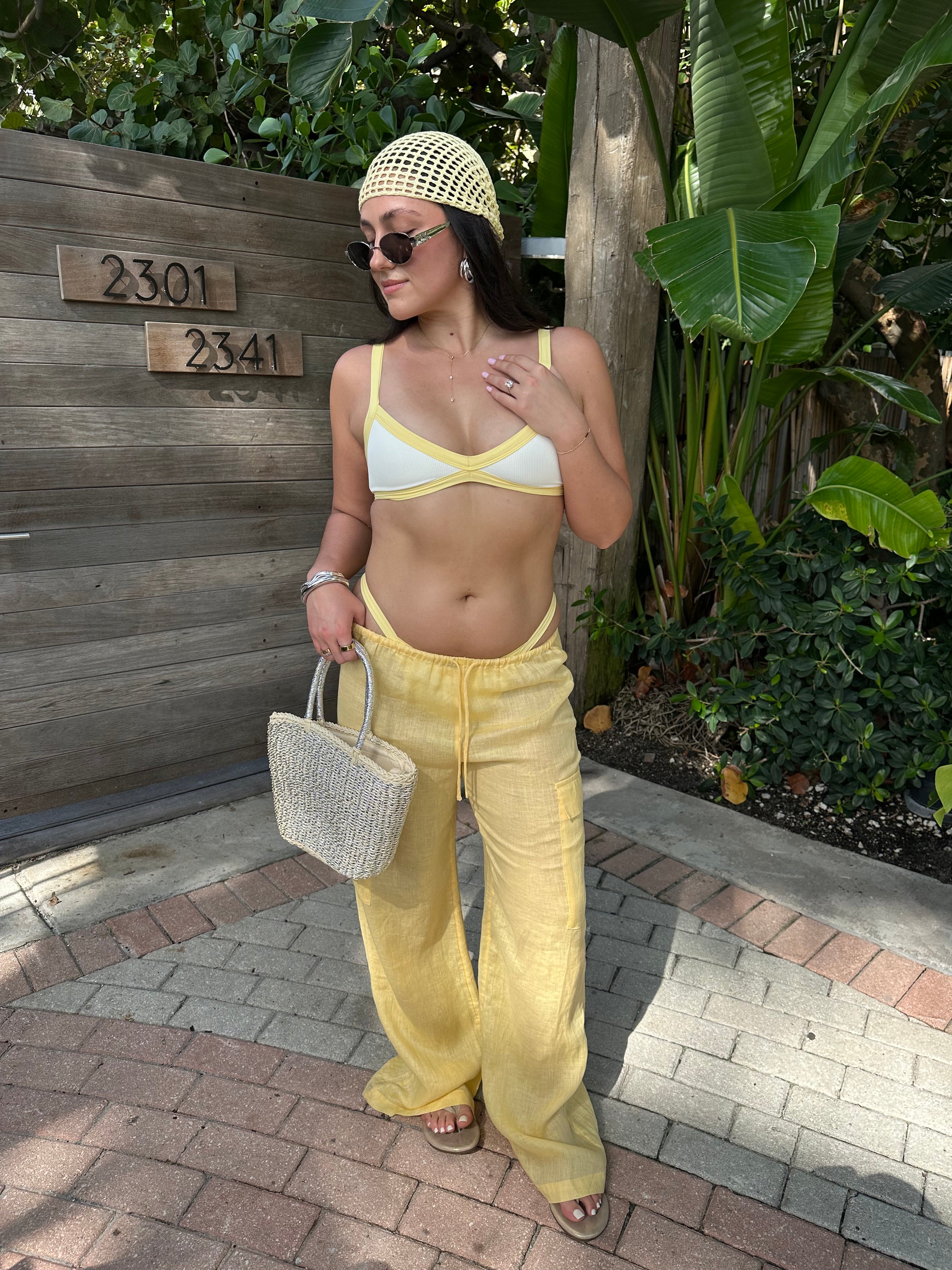 SUNDOWN CARGO PANT DAISY