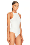 AGOLDE RIANNE BODYSUIT IN WHITE